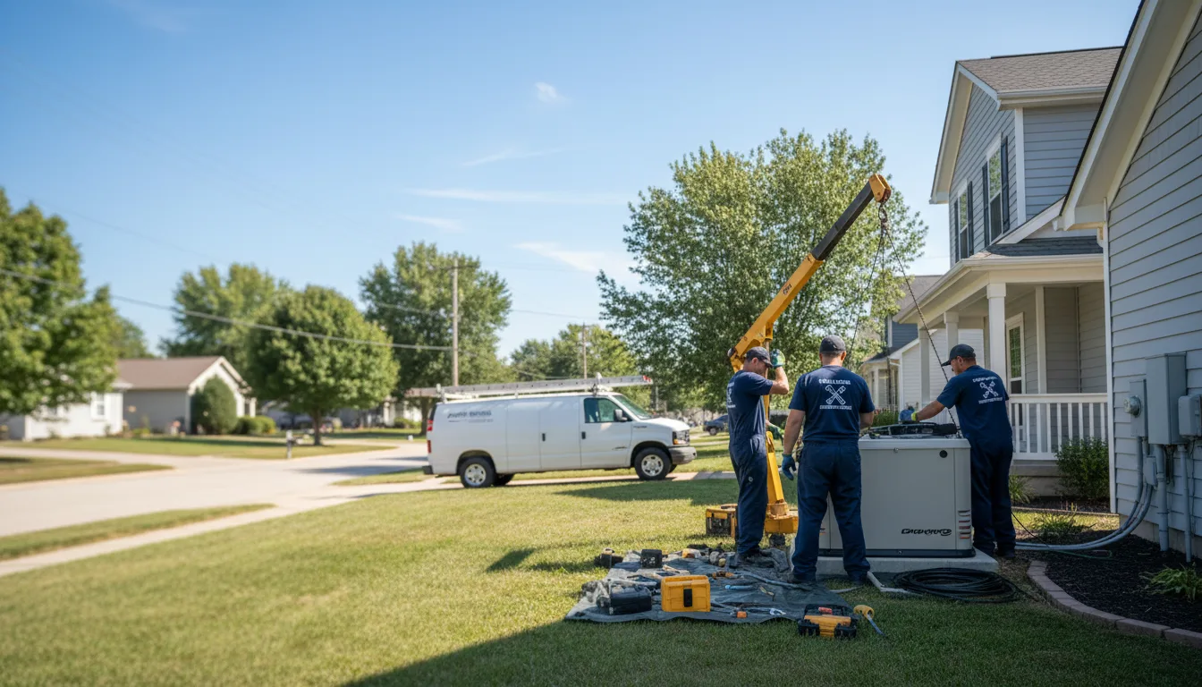 Generator Installation in Eau Galle, WI near me